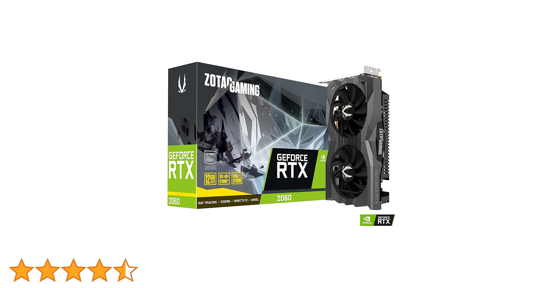 ZOTAC GAMING GEFORCE RTX 2060 6GB 動作確認済 Zotac VGA RTX2060 12GB Gaming OC ZT-T20620F-10M : Amazon.ca